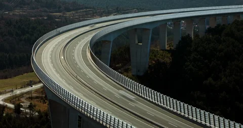 Timelapse of a highway bridge Stock-Footage 112123983