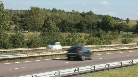 Timelapse highway Stock Footage 532074