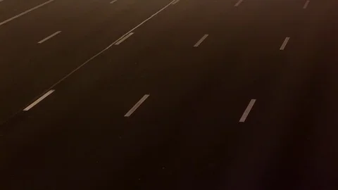 Timelapse Highway Night Lighttrails Stock Footage 78179771