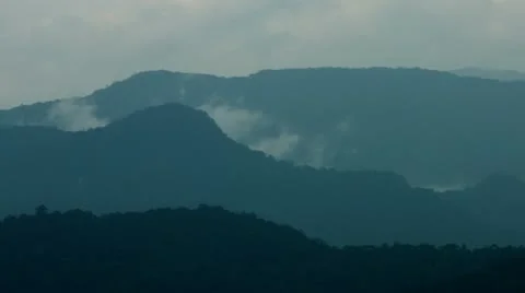 Timelapse hilly landscape Video stock 11607103