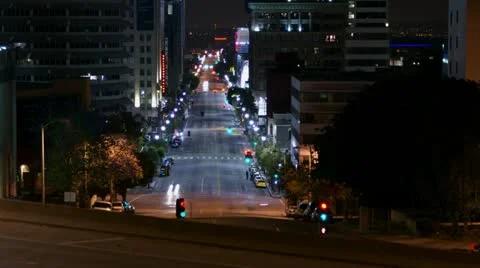 Timelapse Hollywood intersection 스톡 동영상 11603766