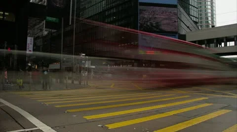 Timelapse Hong Kong CBD 스톡 동영상 11547183