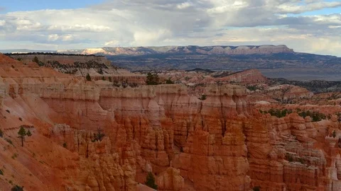 Timelapse of Hoodoo sandstone formations at Bryce Canyon National Park Stock Footage 80025000