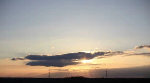 Timelapse Horizont HD PAL Stock Footage 7761476