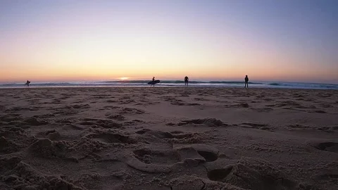Timelapse hossegor Stock Footage 163838243