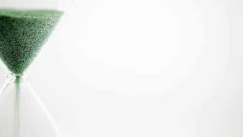 Timelapse of Hourglass Stock Footage 100032689