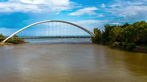 Timelapse of the Humber River Stock Footage 143214503
