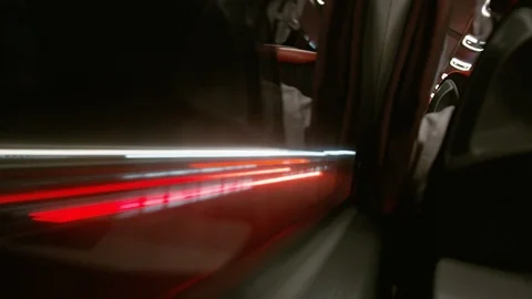 Timelapse hyperlapse pack 1 | passing highway stretched car light lines stripes Vídeo Stock 115542427