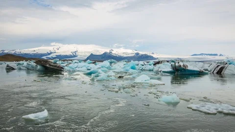 Timelapse: Ice vortex Stock Footage 112615343