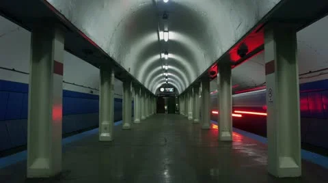 Timelapse Illinois subway 스톡 동영상 11581587