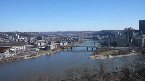 Timelapse image of the Point in PIttsburgh Stock-Footage 264120759
