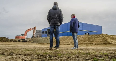 Timelapse to the industrial landscape, Stock-Footage 129563460