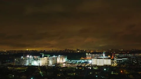 TimeLapse Industry Cloud Stock Footage 160207720