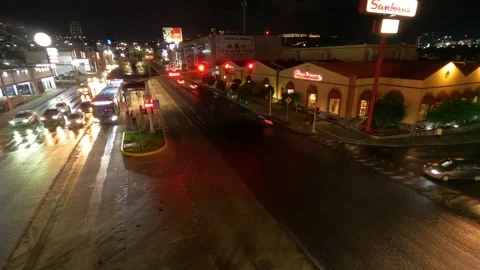 Timelapse of intersection in Queretaro Stock Footage 280712058