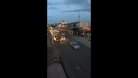 Timelapse of intersection in Queretaro Stock Footage 281222751