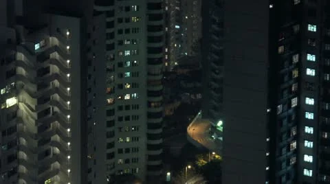 Timelapse intersection traffic 動画素材 11548553