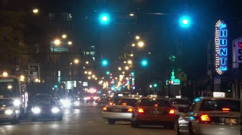 Timelapse intersection traffic 스톡 동영상 11600844