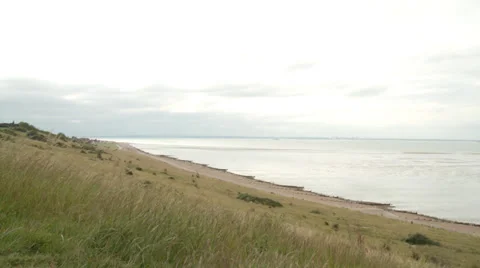 Timelapse isle of sheppey, thames estuary low tide Stock Footage 33388126
