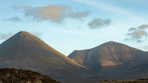 Timelapse Isle of Skye Mountains 4K 3840x2160 25FPS Prores 422HQ 库存影片 120578245