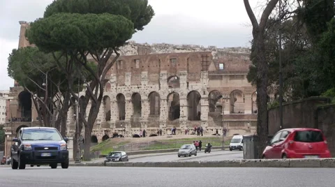 Timelapse - Italy - Rome - Coliseum Stock Footage 47472355
