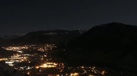 Timelapse Jackson, Wyoming Stock Footage 22841447