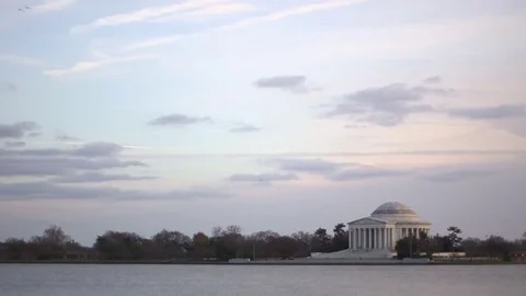 Timelapse of Jefferson Memorial Vidéo 71161471