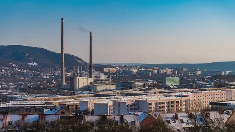 Timelapse Jena Winzerla 스톡 동영상 89621271