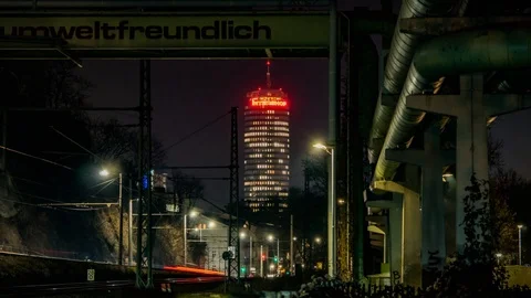 Timelapse Jentower evening 스톡 동영상 89621096