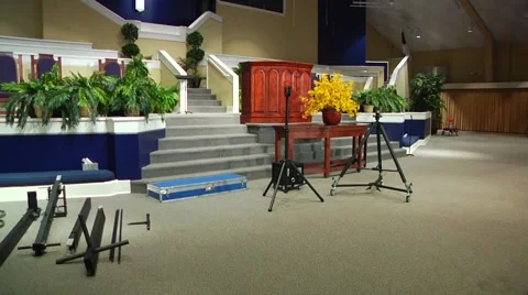 Timelapse of Jib/Crane Assembly Stock Footage 6570488