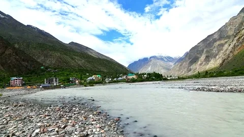 Timelapse of Jispa in Lahaul district of Himachal Pradesh Stock Footage 331011116