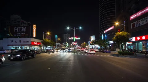 Timelapse of Kaohsiung Stock Footage 61854441