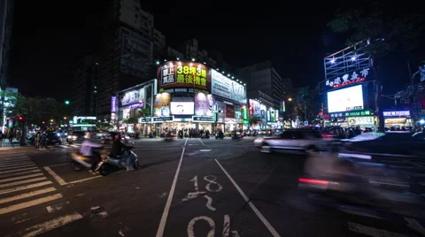 Timelapse of Kaohsiung Stock Footage 61854594
