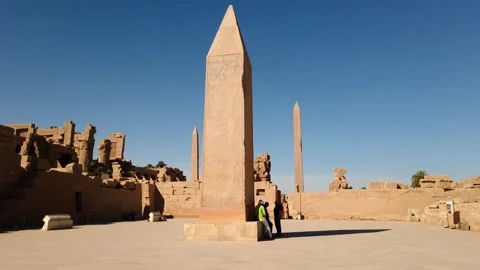 Timelapse from Karnak Temple Stock Footage 270972679