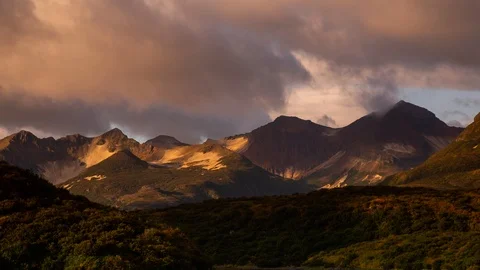 TIMELAPSE KATMAI 11 Stock Footage 122917734