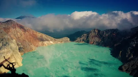 Timelapse of Kawah Ijen Stock Footage 289325705
