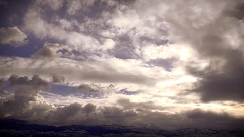 Timelapse - Kelowna - Winter Stock Footage 97848623
