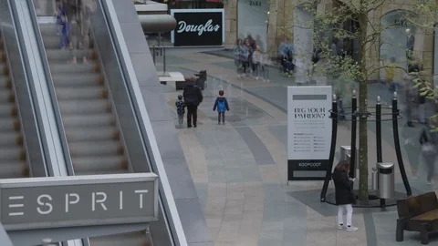 Timelapse of the Koopgoot, Rotterdam Video stock 89530637