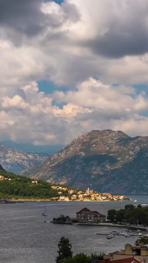 Timelapse of Kotor, Montenegro. Stock Footage 293154928