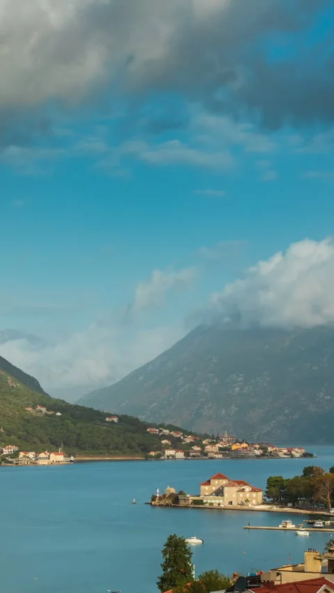 Timelapse of Kotor, Montenegro. Stock Footage 293155222