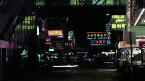 Timelapse Kowloon traffic 스톡 동영상 11602250