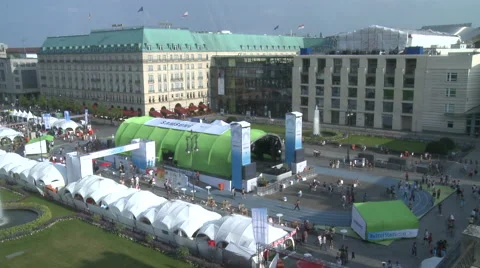 Timelapse Kulturstadion Berlin Stock Footage 60962408