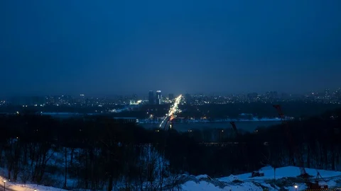 Timelapse, Kyiv, Ukraine. Stock Footage 102676343