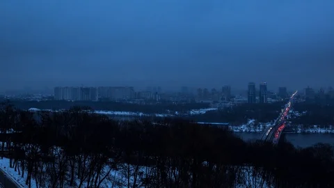 Timelapse, Kyiv, Ukraine. Stock Footage 102677540