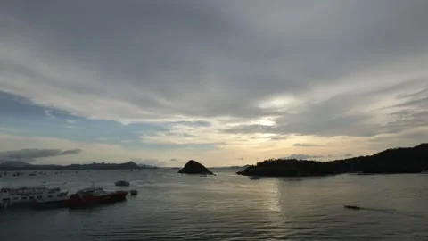 Timelapse Labuhan Bajo Stockbeeldmateriaal 310002308