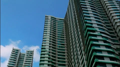 Timelapse of Lagoon Apartment Stock Footage 332744553