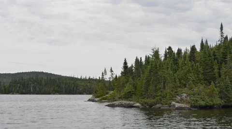 Timelapse at a lake in Canada 스톡 동영상 68933711