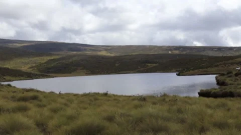 TIMELAPSE AT LAKE ELLIS MT KENYA NATIONAL PARK. Stock Footage 313752437