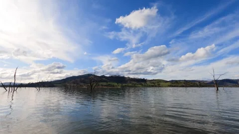 Timelapse Lake Hume Stock-Footage 341790358