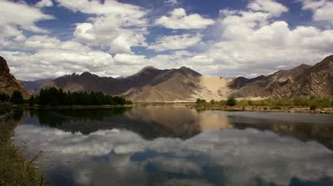 Timelapse lake landscape Vídeos de archivo 11612375