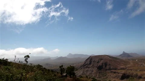 Timelapse landscape Cape Verde Stock Footage 51513029
